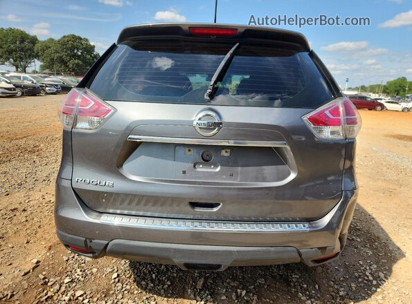 5N1AT2MTXGC829769 2016 NISSAN ROGUE Gray Rear view
