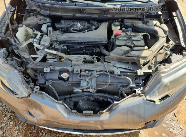 5N1AT2MTXGC829769 2016 NISSAN ROGUE Gray Engine compartment view