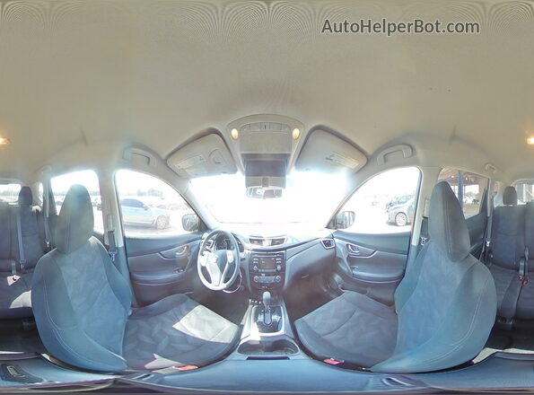 5N1AT2MTXGC829769 2016 NISSAN ROGUE Gray 360 interior view