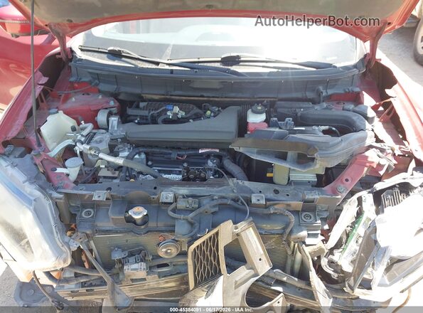 5N1AT2MTXGC848306 2016 NISSAN ROGUE Красный Вид сзади