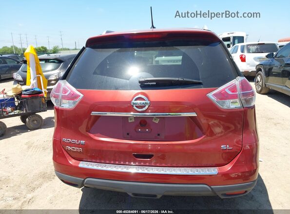 5N1AT2MTXGC848306 2016 NISSAN ROGUE Красный 