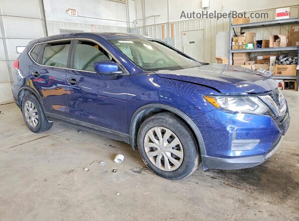 5N1AT2MTXHC746036 2017 NISSAN ROGUE Blue Front right