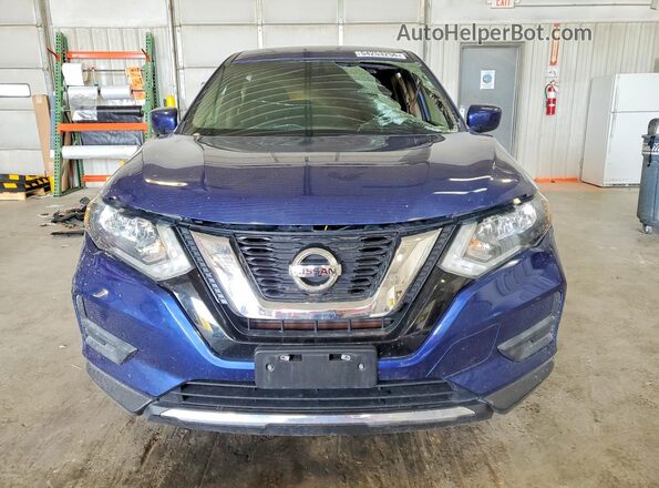 5N1AT2MTXHC746036 2017 NISSAN ROGUE Blue Front view