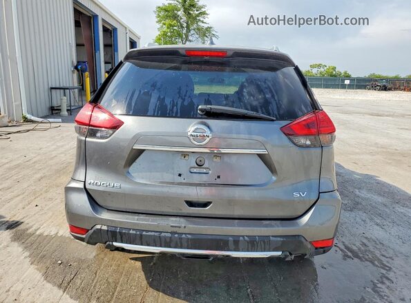 5N1AT2MTXHC779036 2017 NISSAN ROGUE Gray Widok z tyłu