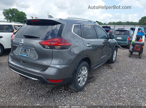 5N1AT2MTXJC829830 2018 NISSAN ROGUE Серый Задняя правая четверть