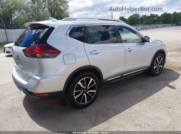 5N1AT2MTXKC742544 2019 NISSAN ROGUE Silver უკანა მარჯვენა