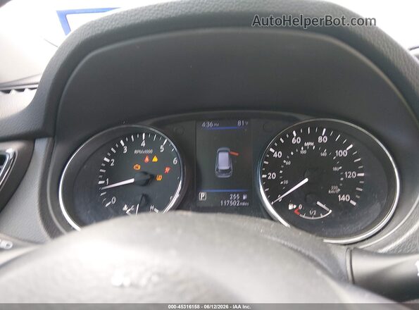5N1AT2MTXKC742544 2019 NISSAN ROGUE Silver უკანა სავარძლების ხედი