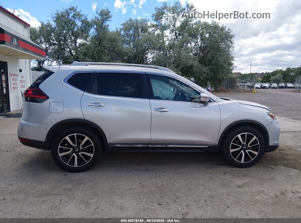 5N1AT2MTXKC742544 2019 NISSAN ROGUE Silver უკანა სალონის ხედი