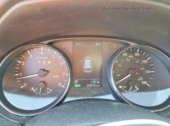 5N1AT2MTXLC723039 2020 NISSAN ROGUE Синий 