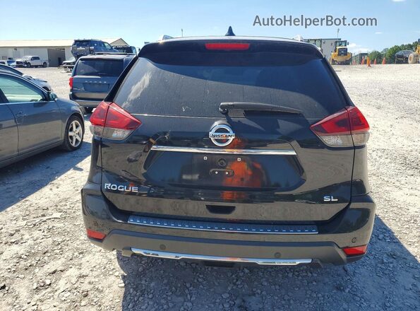 5N1AT2MTXLC749012 2020 NISSAN ROGUE Black Widok z tyłu