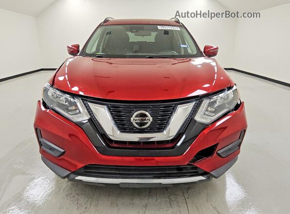 5N1AT2MTXLC754176 2020 NISSAN ROGUE Burgundy Вид спереду