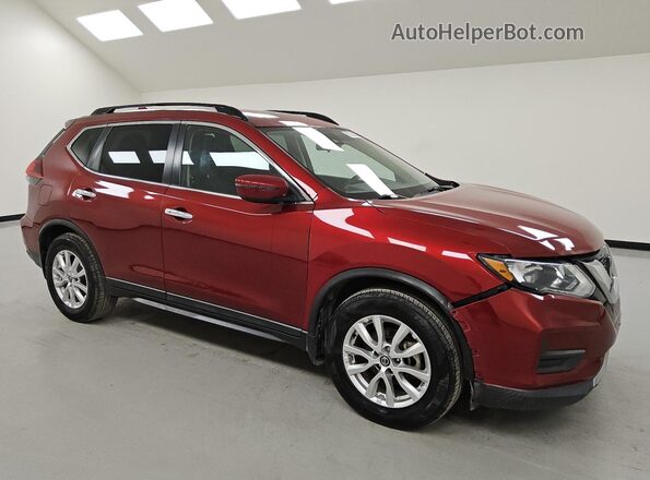 5N1AT2MTXLC754176 2020 NISSAN ROGUE Burgundy 