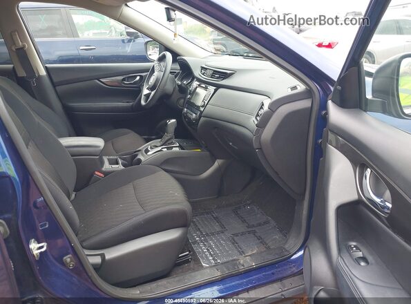 5N1AT2MTXLC775674 2020 NISSAN ROGUE Dark Blue Widok wnętrza z przodu