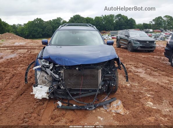 5N1AT2MTXLC775674 2020 NISSAN ROGUE Dark Blue Widok wnętrza z tyłu