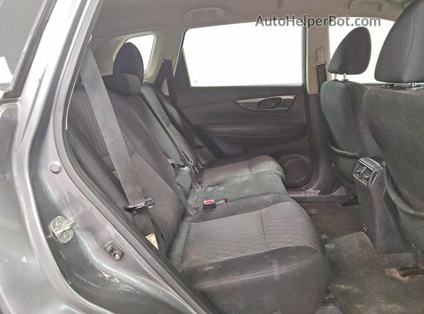 5N1AT2MTXLC785170 2020 NISSAN ROGUE Gray Вид задньої частини салону