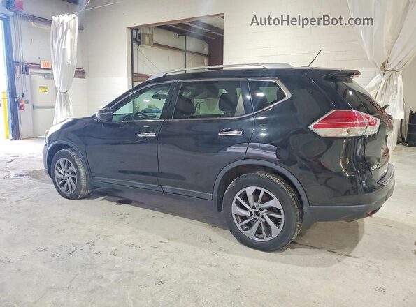 5N1AT2MV0GC743405 2016 NISSAN ROGUE Black Rear left