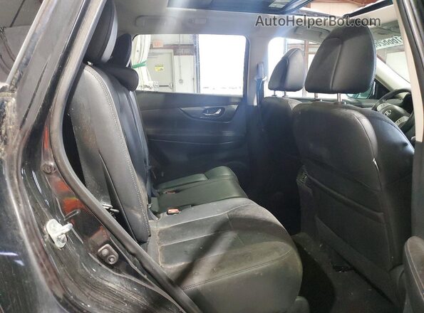5N1AT2MV0GC743405 2016 NISSAN ROGUE Black Rear interior view