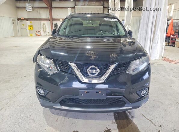 5N1AT2MV0GC743405 2016 NISSAN ROGUE Black Front view