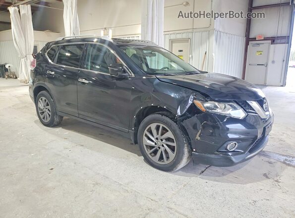 5N1AT2MV0GC743405 2016 NISSAN ROGUE Black Front right
