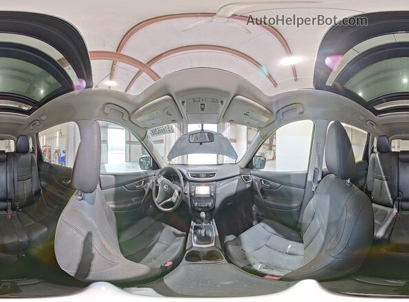 5N1AT2MV0GC743405 2016 NISSAN ROGUE Black 360 interior view