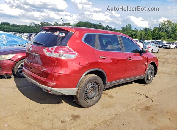 5N1AT2MV0GC747468 2016 NISSAN ROGUE Red 