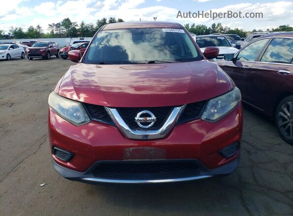 5N1AT2MV0GC747468 2016 NISSAN ROGUE Red 