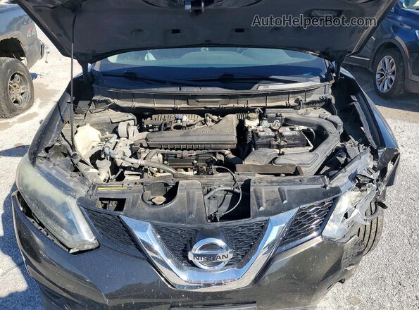 5N1AT2MV0GC756736 2016 NISSAN ROGUE Black Շարժիչի բաժամունքի տեսք