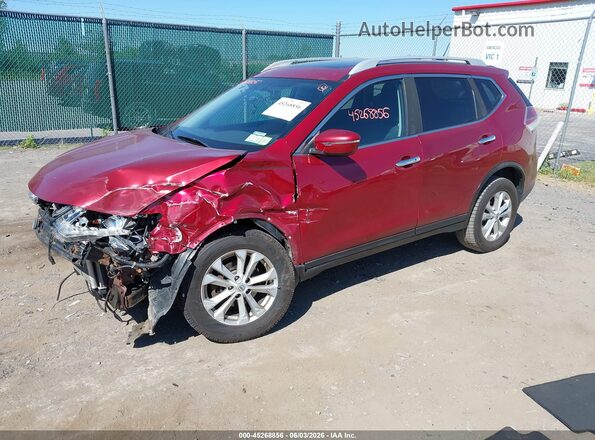 5N1AT2MV0GC774296 2016 NISSAN ROGUE Red 