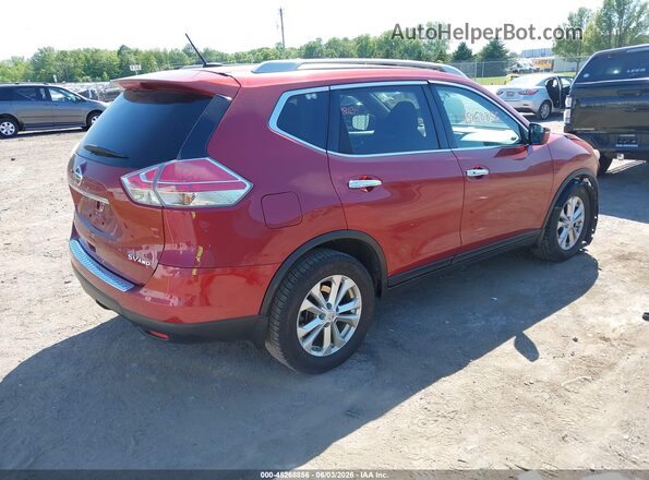 5N1AT2MV0GC774296 2016 NISSAN ROGUE Red 