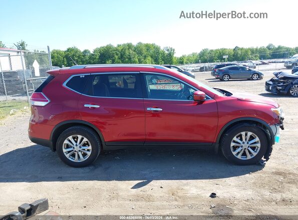 5N1AT2MV0GC774296 2016 NISSAN ROGUE Red 