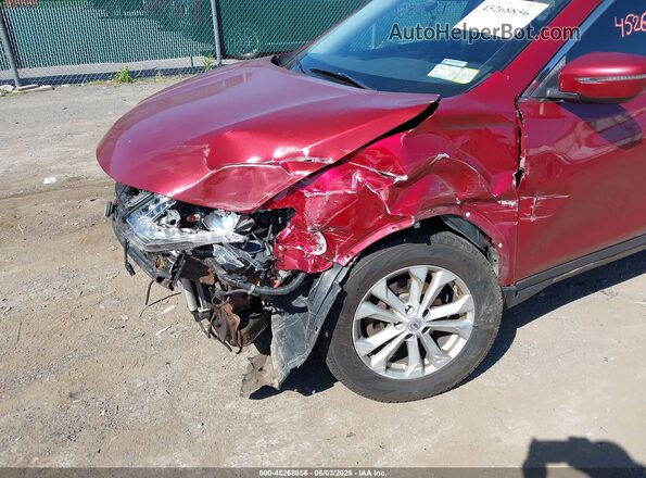 5N1AT2MV0GC774296 2016 NISSAN ROGUE Red 