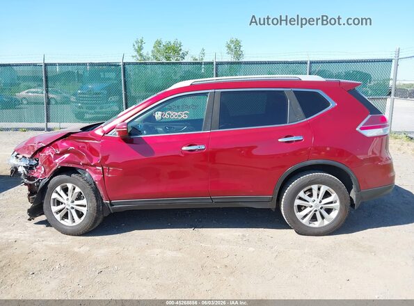5N1AT2MV0GC774296 2016 NISSAN ROGUE Red 