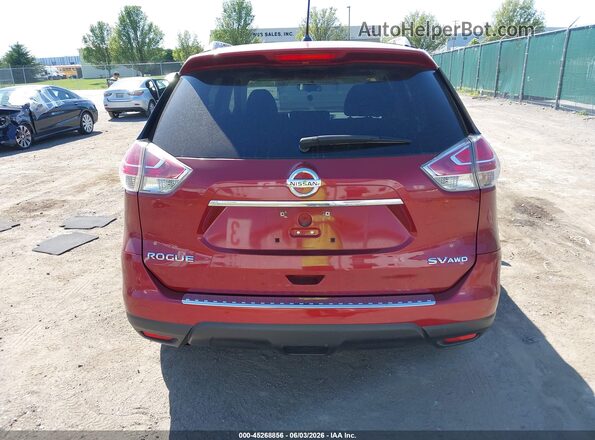 5N1AT2MV0GC774296 2016 NISSAN ROGUE Red 
