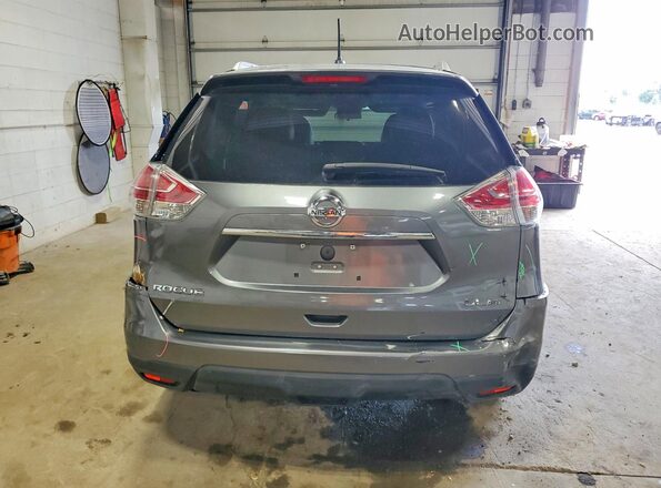 5N1AT2MV0GC801853 2016 NISSAN ROGUE Gray Հետևի տեսք