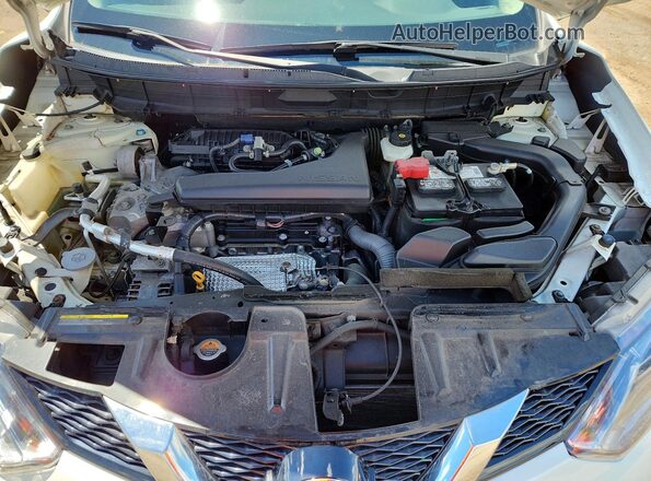 5N1AT2MV0GC802260 2016 NISSAN ROGUE White ძრავის განყოფილების ხედი