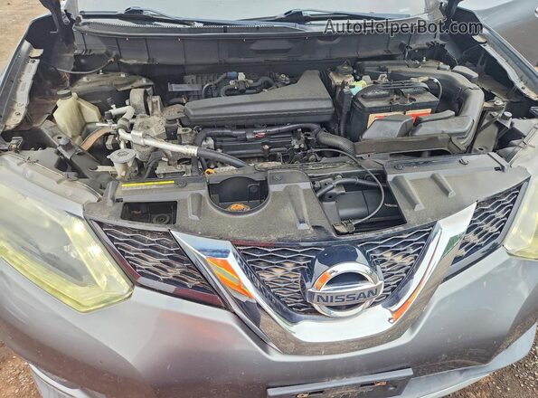 5N1AT2MV0GC811685 2016 NISSAN ROGUE Gray 