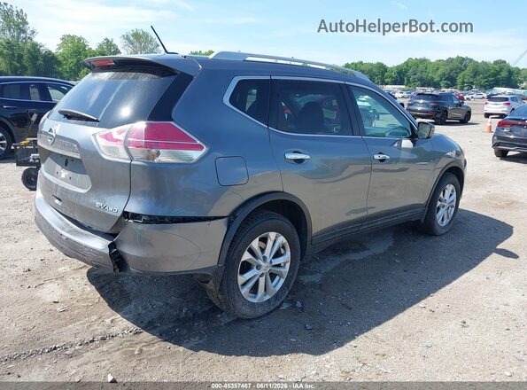 5N1AT2MV0GC812240 2016 NISSAN ROGUE Серебряный Задняя правая четверть