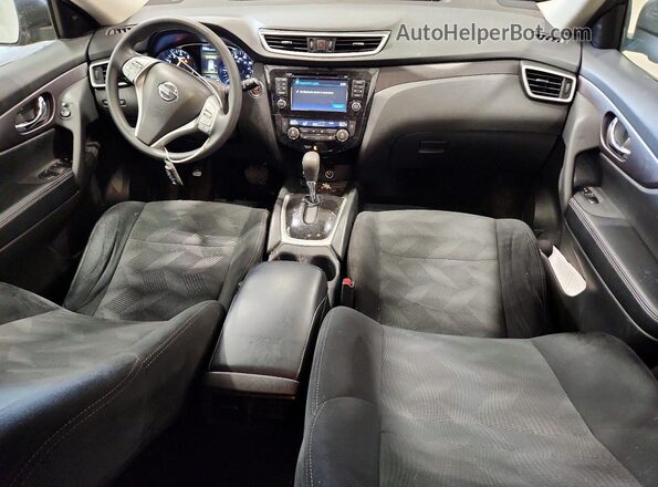 5N1AT2MV0GC844248 2016 NISSAN ROGUE Black Dashboard view