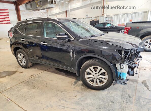 5N1AT2MV0GC844248 2016 NISSAN ROGUE Black Front right