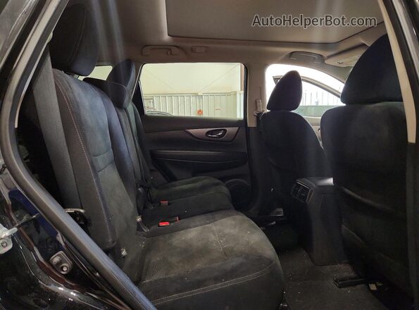 5N1AT2MV0GC844248 2016 NISSAN ROGUE Black Rear interior view