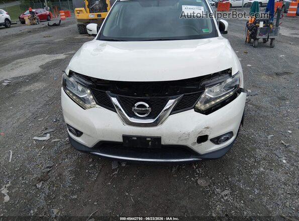 5N1AT2MV0GC877850 2016 NISSAN ROGUE Белый Вид спереди