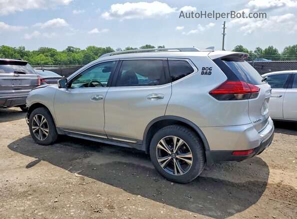 5N1AT2MV0HC755930 2017 NISSAN ROGUE Silver Задня ліва чверть