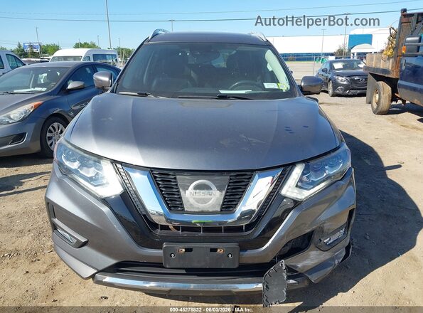 5N1AT2MV0HC758584 2017 NISSAN ROGUE Серый Вид щитка приборов