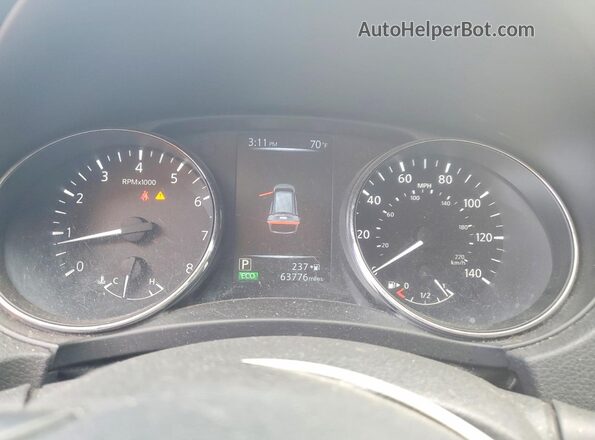 5N1AT2MV0HC821800 2017 NISSAN ROGUE Gray 