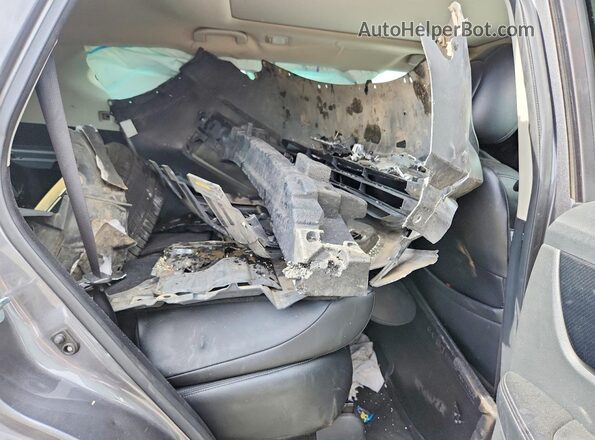 5N1AT2MV0HC827242 2017 NISSAN ROGUE Gray Widok wnętrza z tyłu