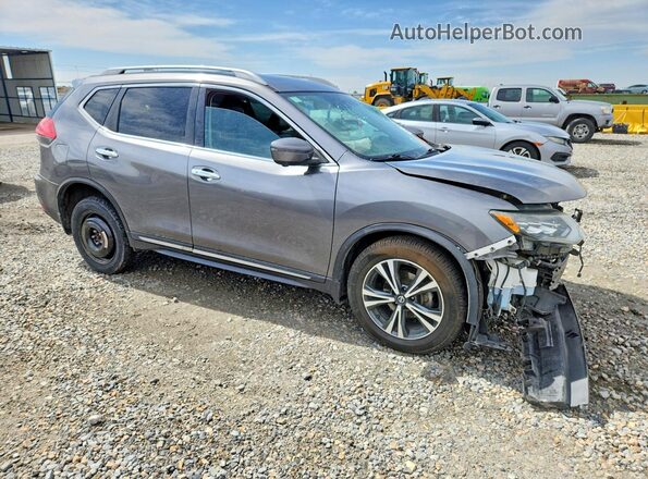5N1AT2MV0HC827242 2017 NISSAN ROGUE Gray Przód prawy