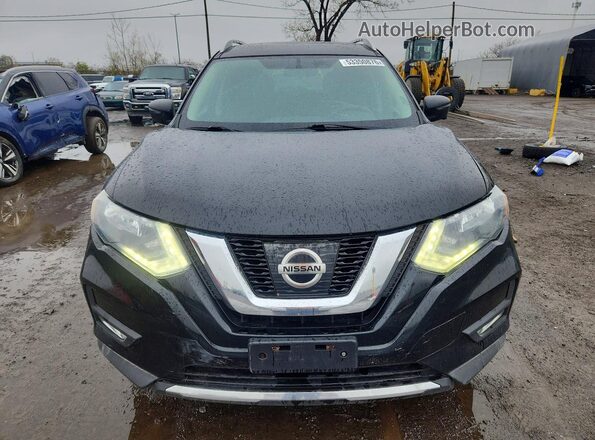 5N1AT2MV0HC862539 2017 NISSAN ROGUE Black Front view