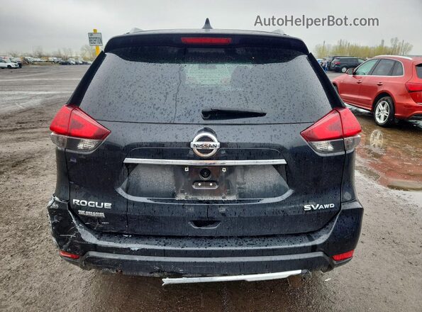 5N1AT2MV0HC862539 2017 NISSAN ROGUE Black Rear view