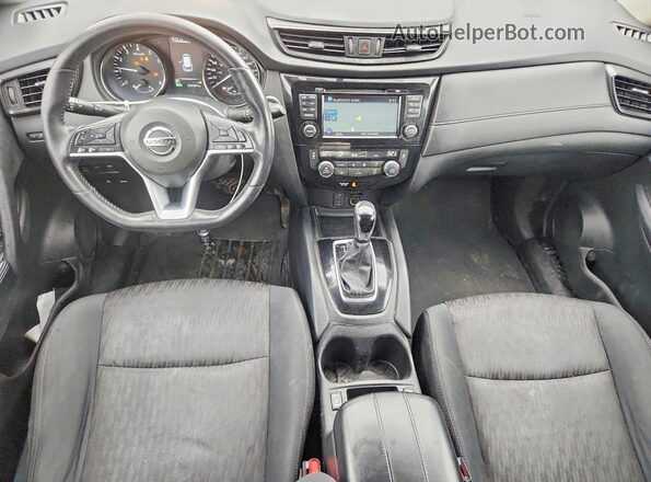 5N1AT2MV0HC862539 2017 NISSAN ROGUE Black Dashboard view