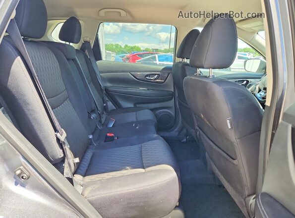 5N1AT2MV0HC878546 2017 NISSAN ROGUE Gray Вид задніх сидінь